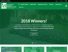 Tablet Screenshot of boothbaygreenhouses.com